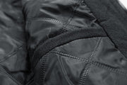 Suede Stand Collar