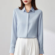 Graceful Satin Top