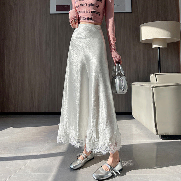 mid-length skirt