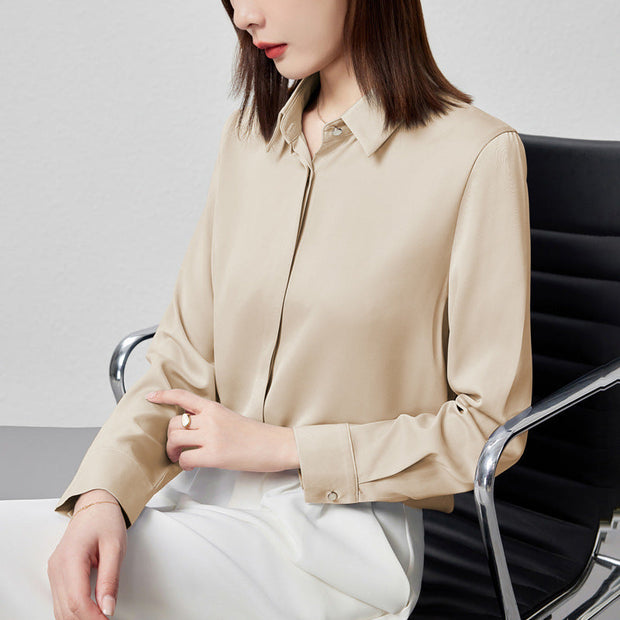 Graceful Satin Top