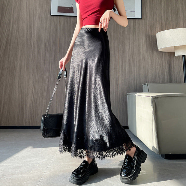 mid-length skirt