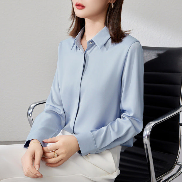 Graceful Satin Top