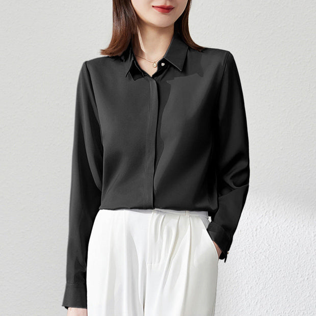 Graceful Satin Top