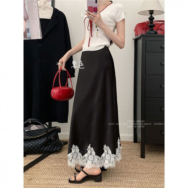 mid-length skirt